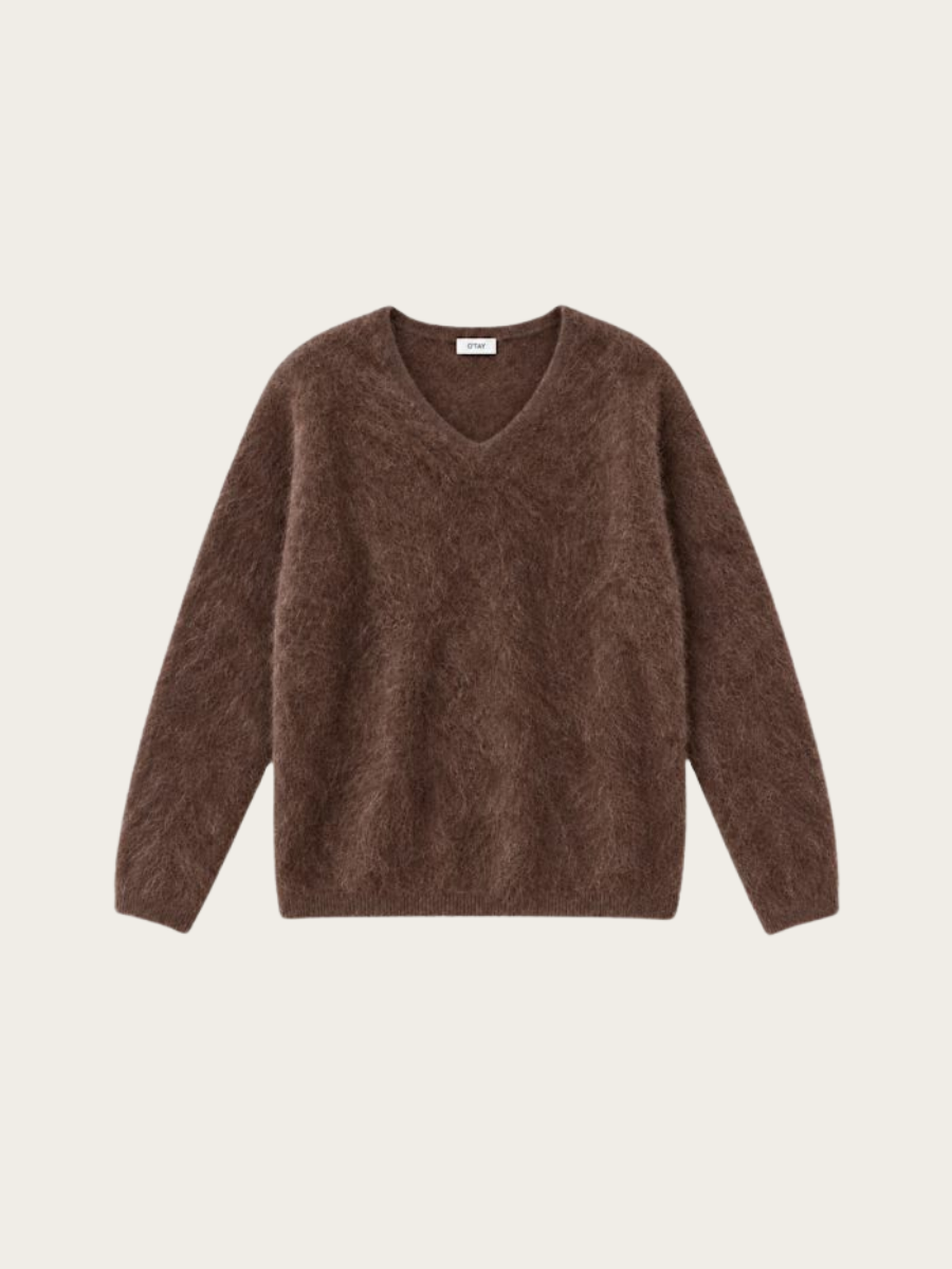 TORY BLOUSE, TEDDY BRUSHED