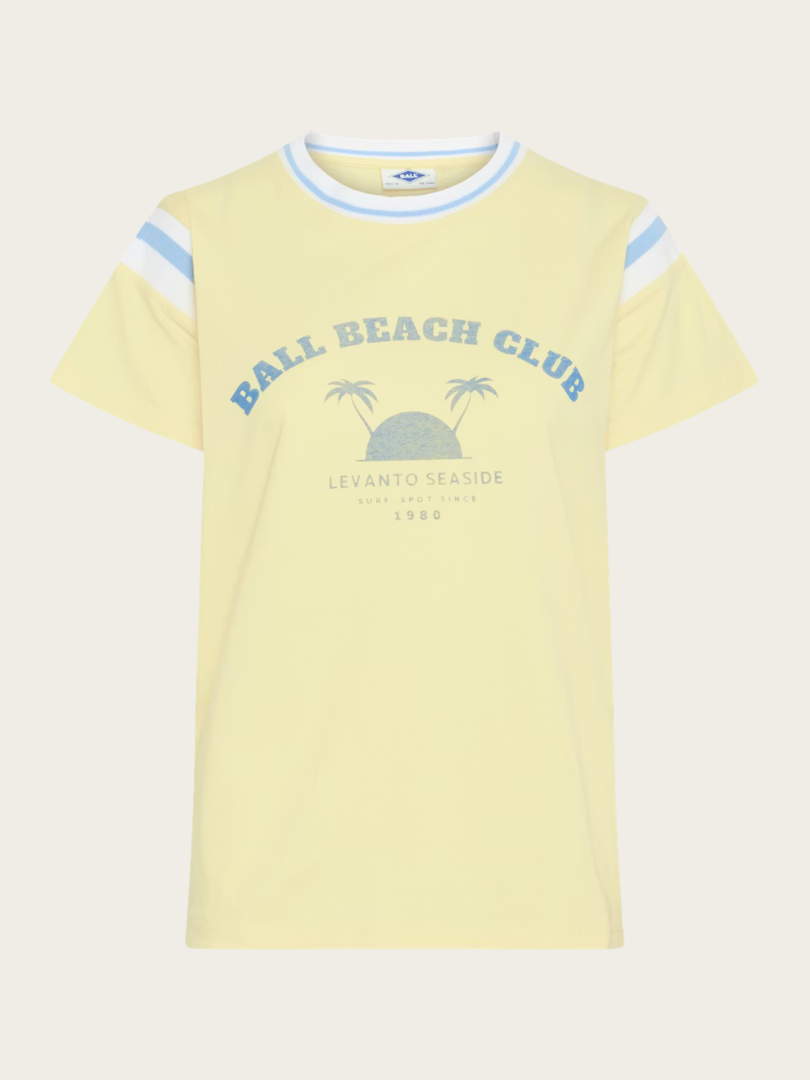 BAREBECCA T-SHIRT, LEMON MERINGUE
