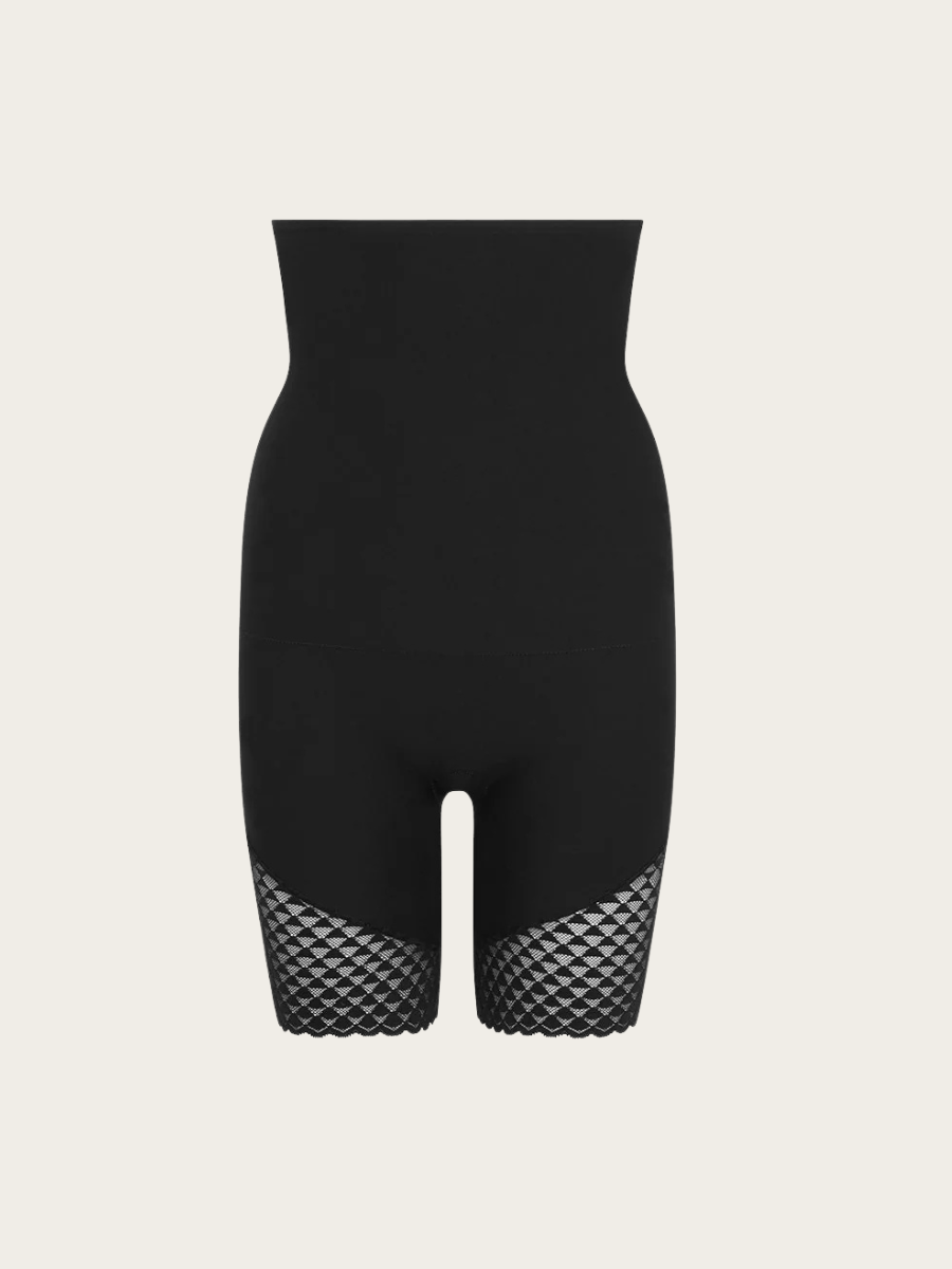 SUBTILE HIGH WAIST SHAPER SHORTS, BLACK