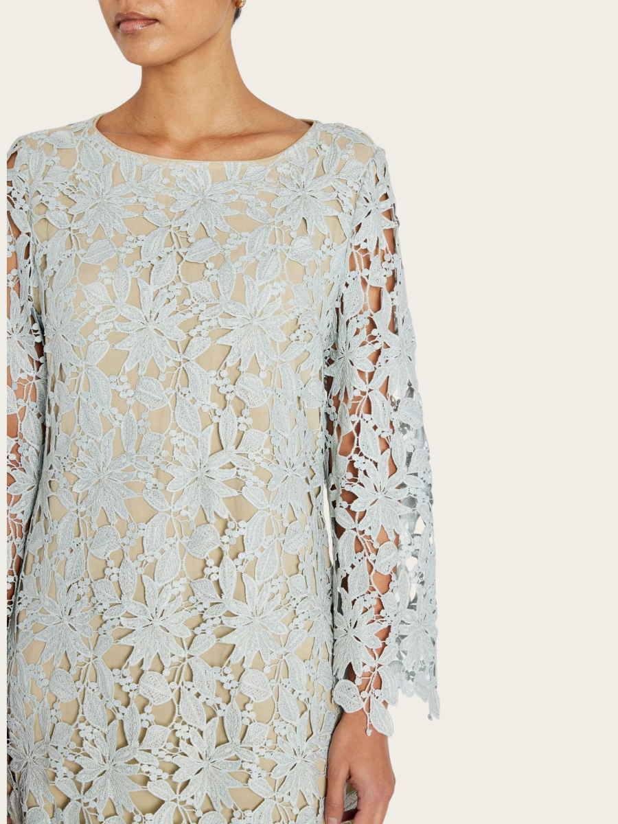 PINANGA XIA DRESS, LIGHT BLUE