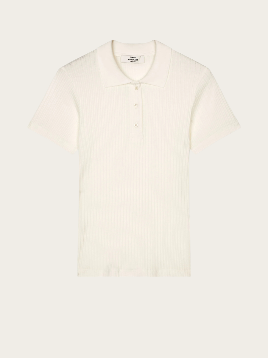 POINTELLA LAYLA POLO TEE, VANILLA ICE