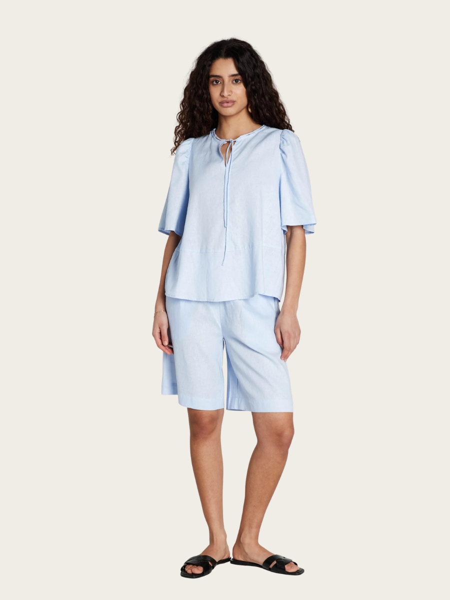 LINVIS ZALIUS SHORTS, EVENTIDE BLUE