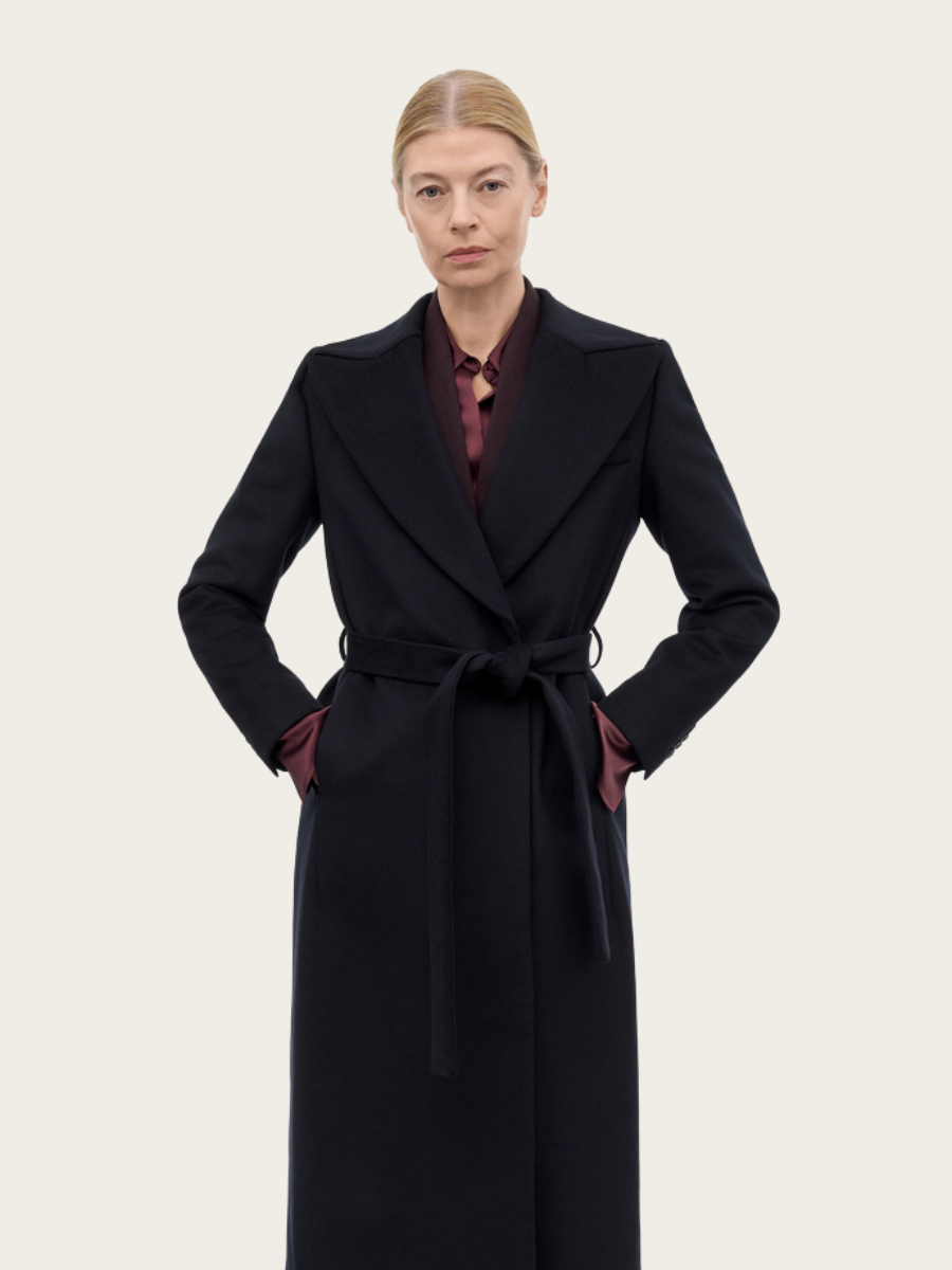 RIMINA WOOL CASHMERE COAT, INK