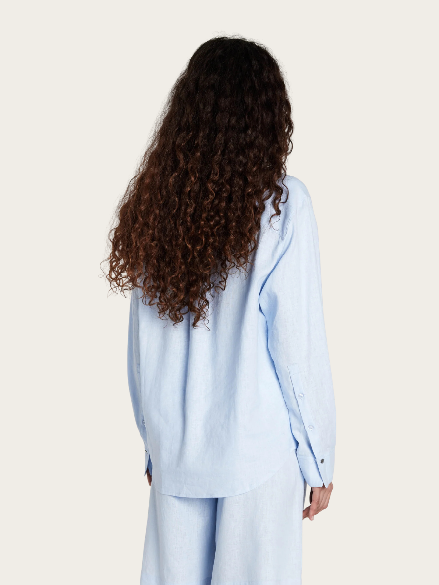 LINVIS AGATAH SHIRT, EVENTIDE BLUE