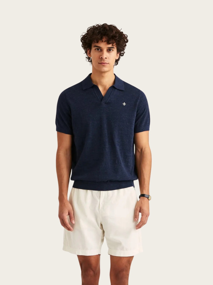 RANDALL RESORT POLO, NAVY