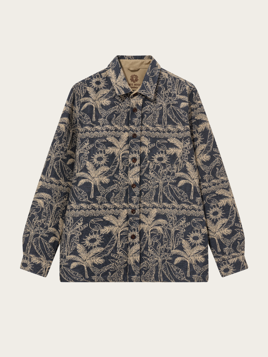 DAVID GARDEN OVERSHIRT, SALUTE NAVY