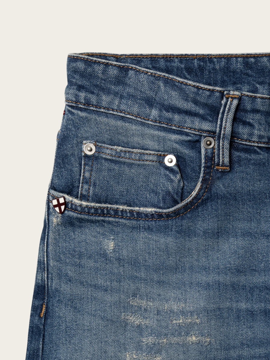 VINCI BREAK JEANS, DENIM WASH