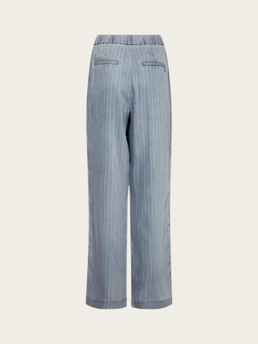 DREW DENIM STRIPE PANT, DENIM BLUE