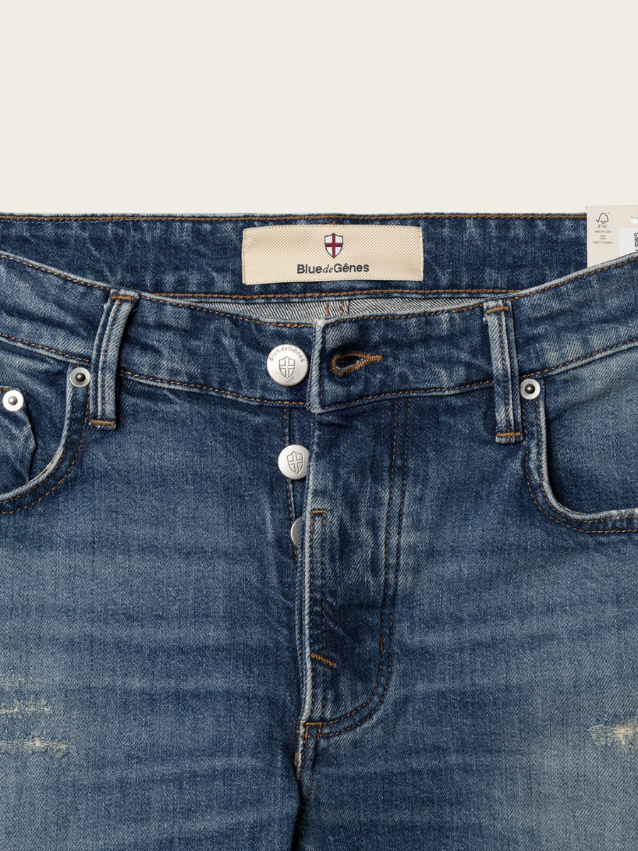 VINCI BREAK JEANS, DENIM WASH