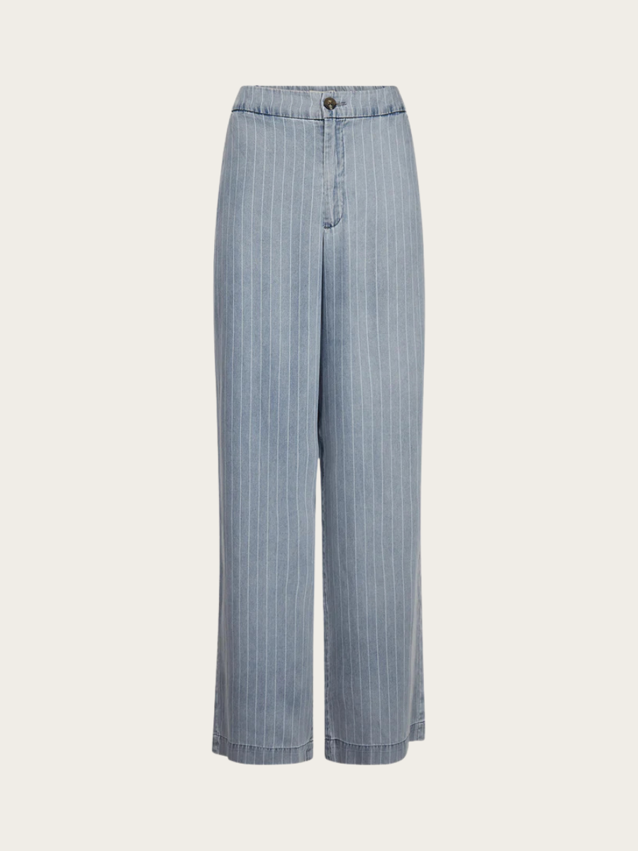 DREW DENIM STRIPE PANT, DENIM BLUE