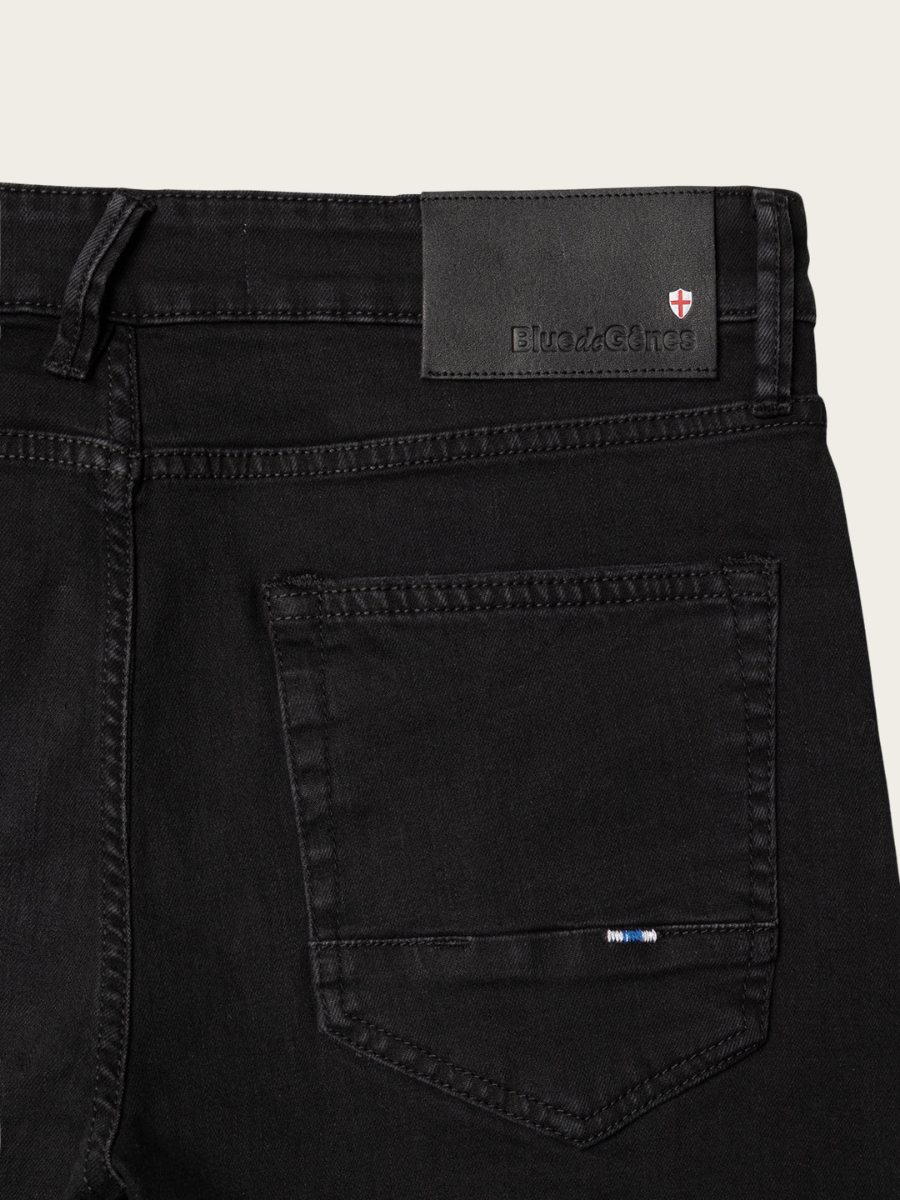 VINCI TRUE BLACK JEANS, BLACK DENIM