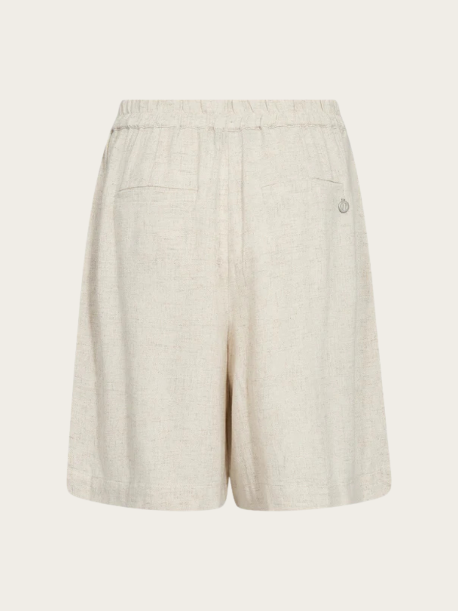 MILES SHORTS, OYSTER WHITE MELANGE