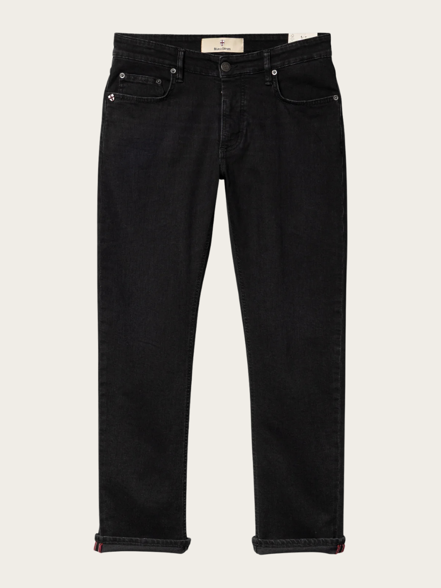 VINCI TRUE BLACK JEANS, BLACK DENIM