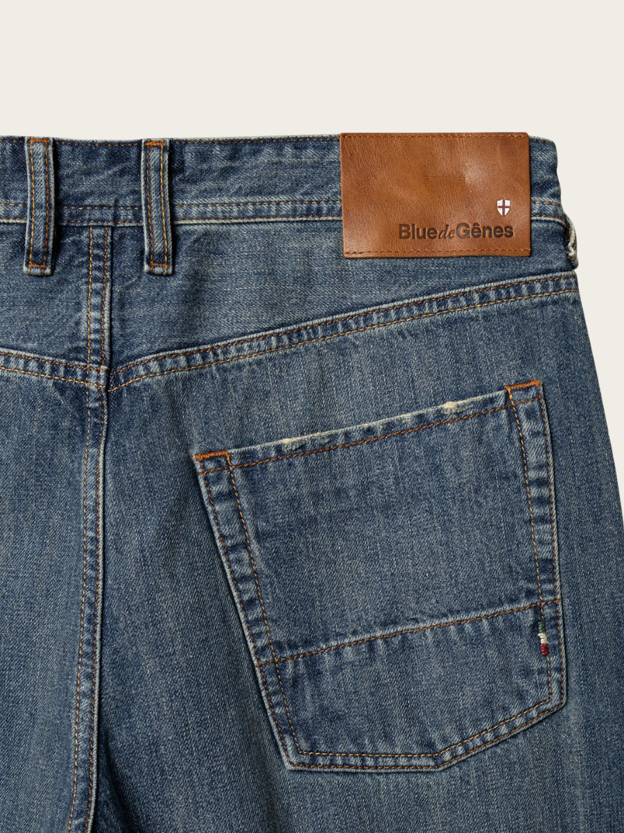 GIACOMO ALFIE JEANS, MID BLUE DENIM