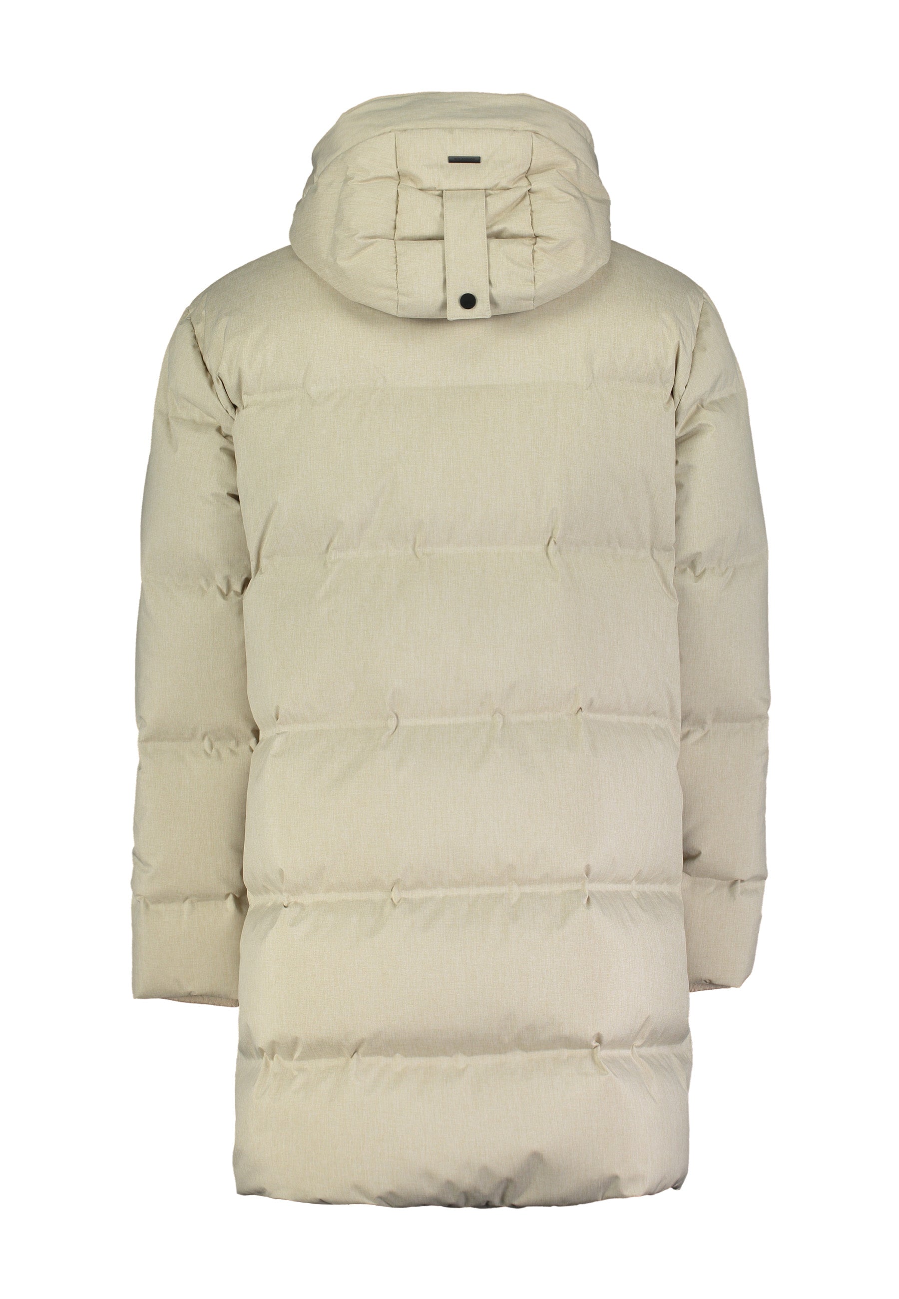 PUFFER JACKET, LIGHT BROWN