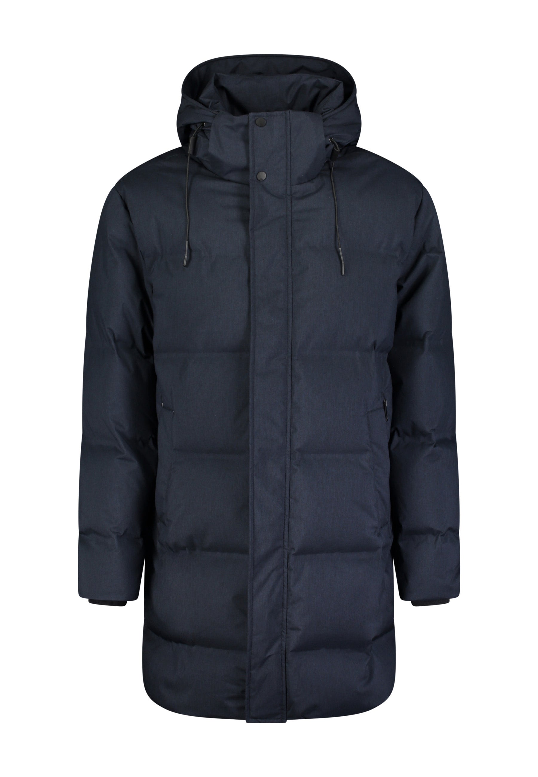 PUFFER JACKET, DARK BLUE
