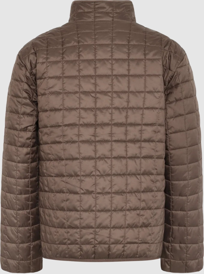 ALBA JACKET, MOCHA BROWN