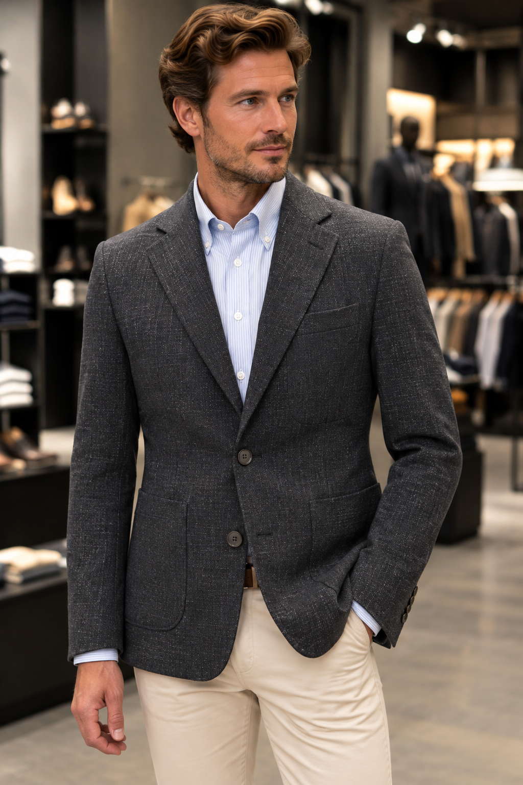 BLAZER, NAVY