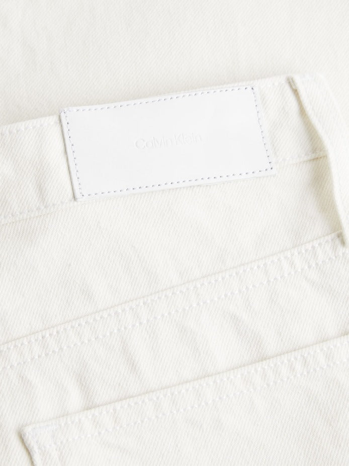 High rise tapered, light denim