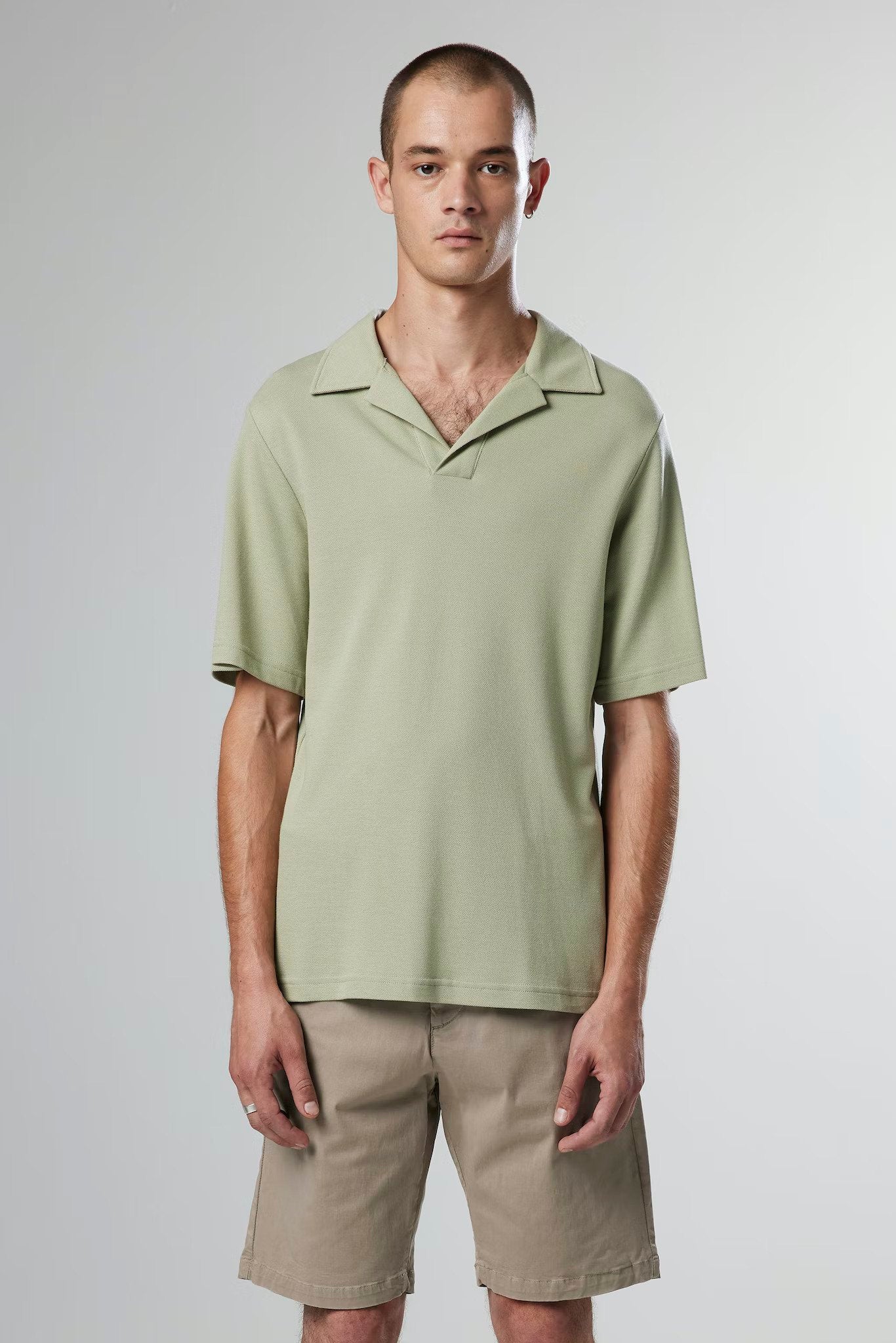Ross SS polo 3463, pale green