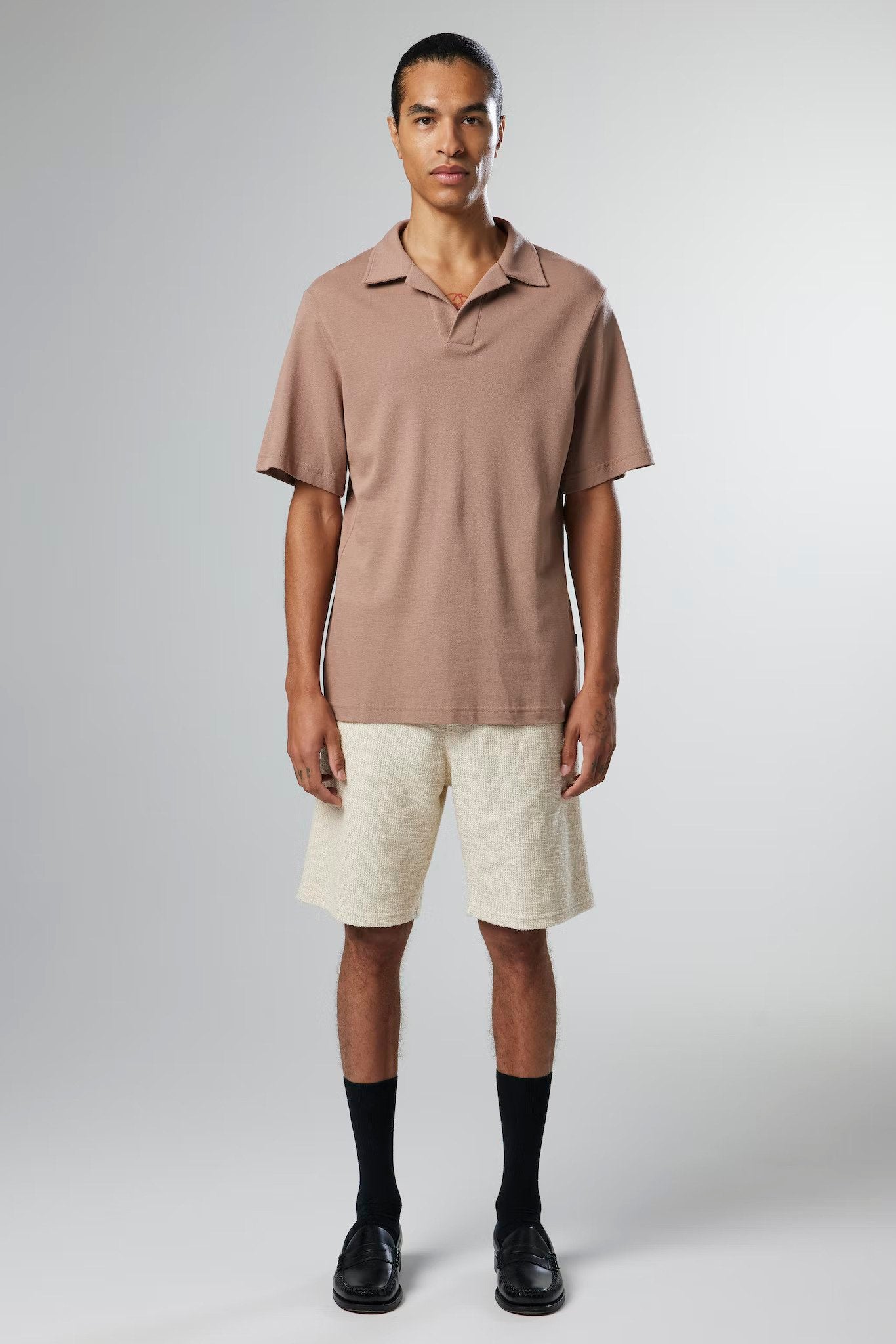 Ross SS polo 3463, nougat