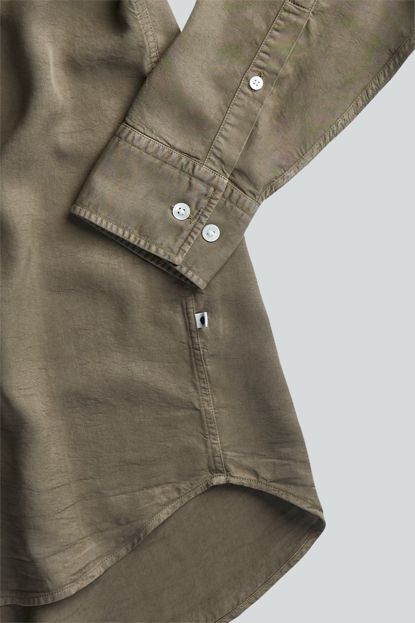 Levon Shirt 5969, Dark Clay