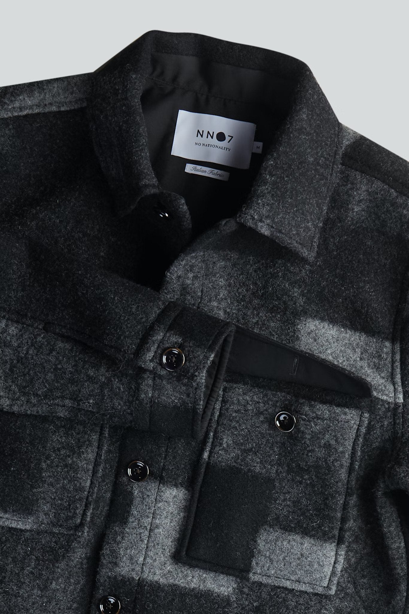 Wilas 8267 Overshirt, Dark Grey