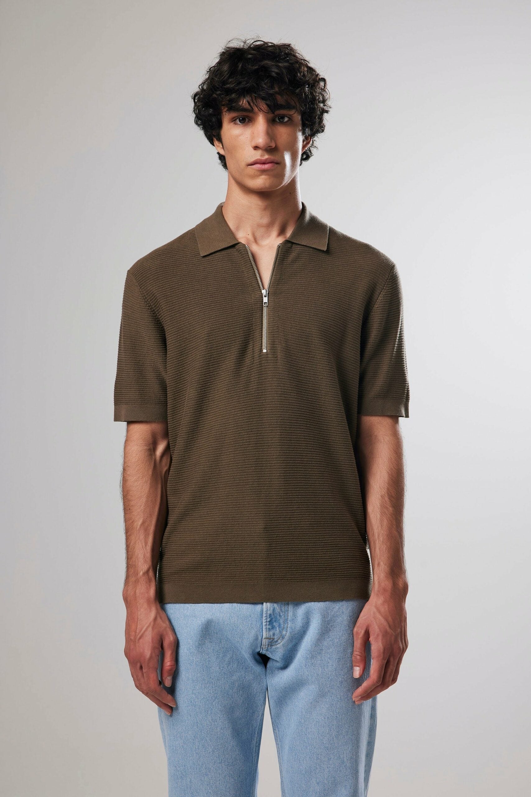 Hansie SS Zip 6194 Polo