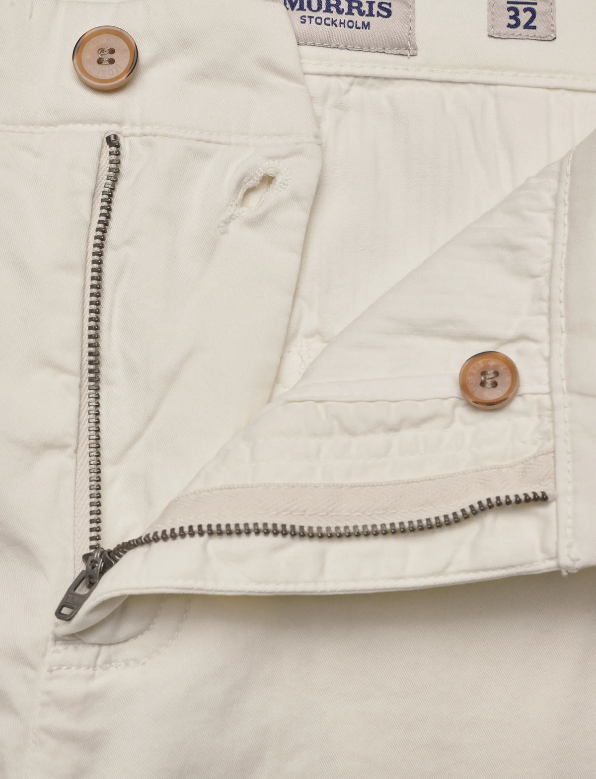 JEFFREY SUMMER CHINO, OFF WHITE