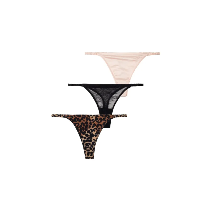 Three-pack brief string, multi