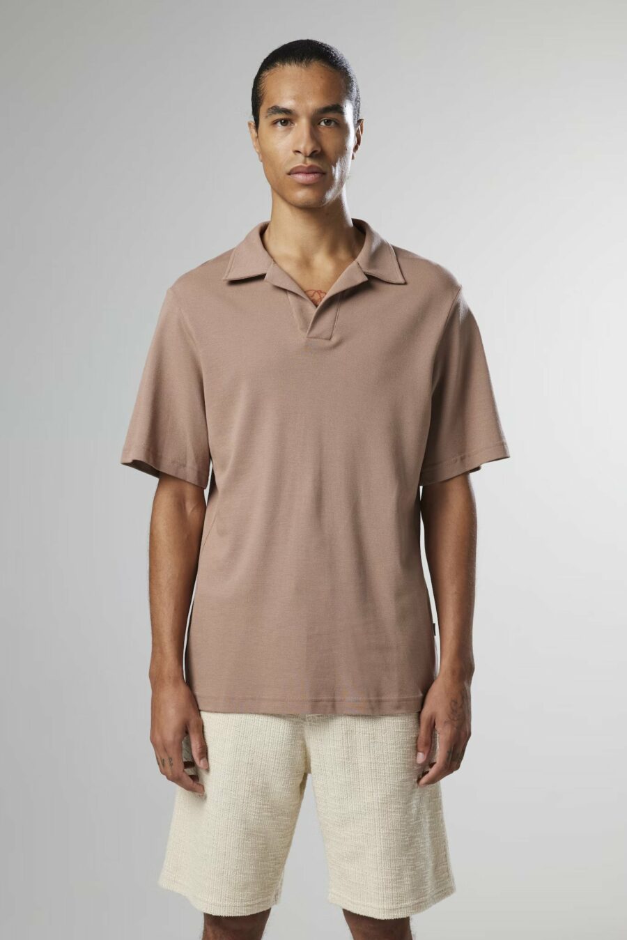 Ross SS polo 3463, nougat - Billede 2