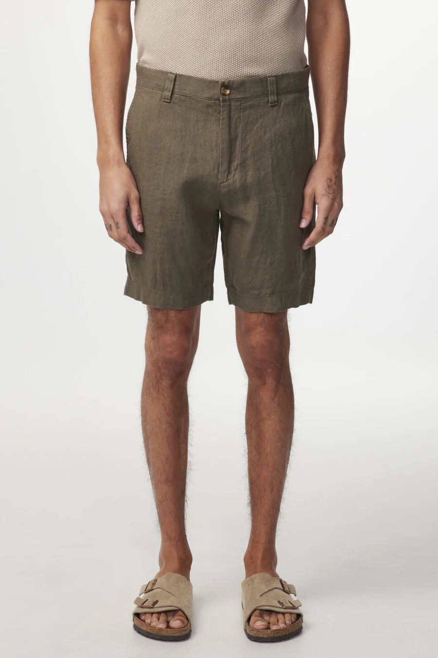 Crown Shorts 1195 (khaki army) - Billede 2