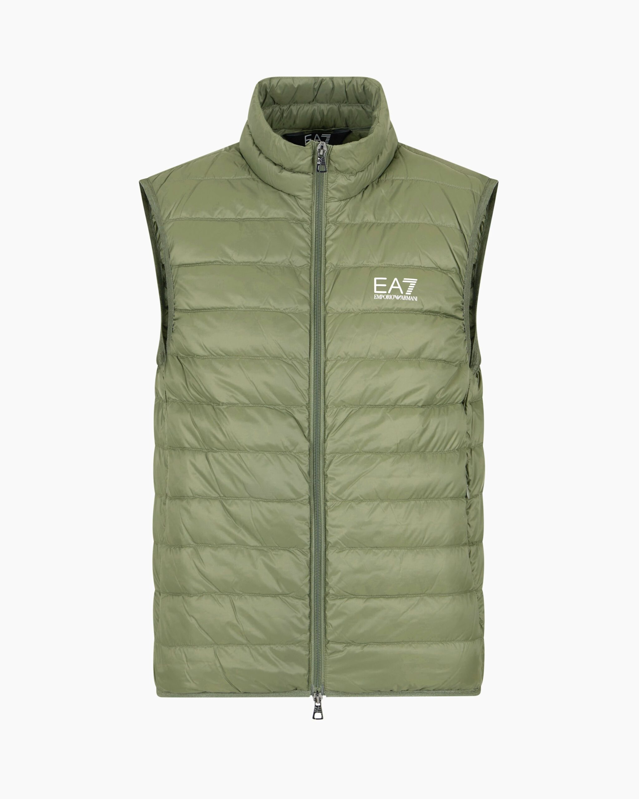 Man Woven Down Waistcoat, Beetle