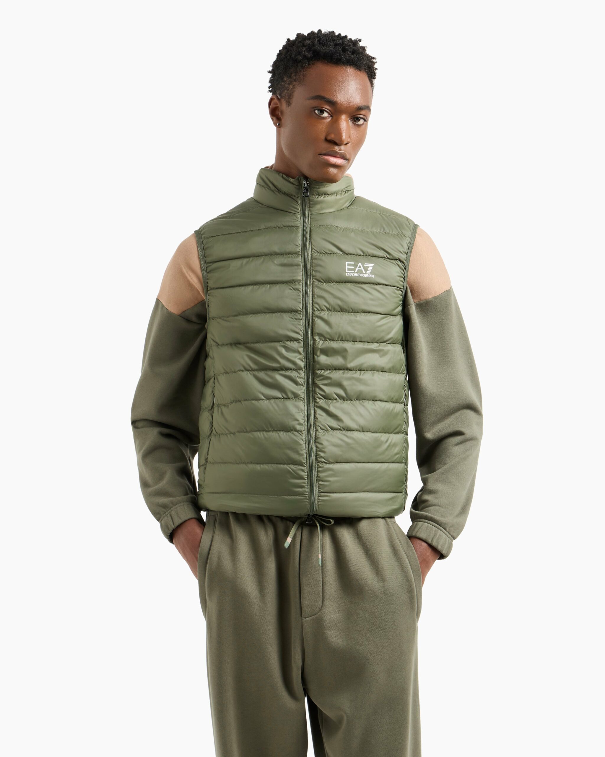 Man Woven Down Waistcoat, Beetle - Billede 2