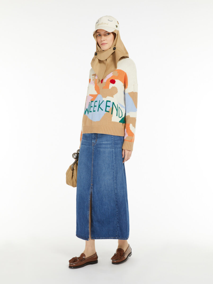 Gesso Skirt, Medium Blue - Billede 2