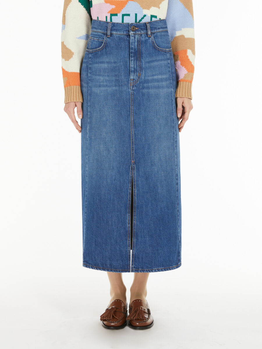 Gesso Skirt, Medium Blue - Billede 3