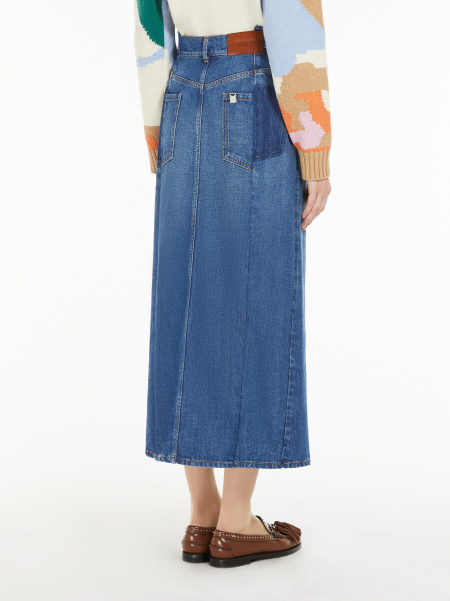 Gesso Skirt, Medium Blue - Billede 4