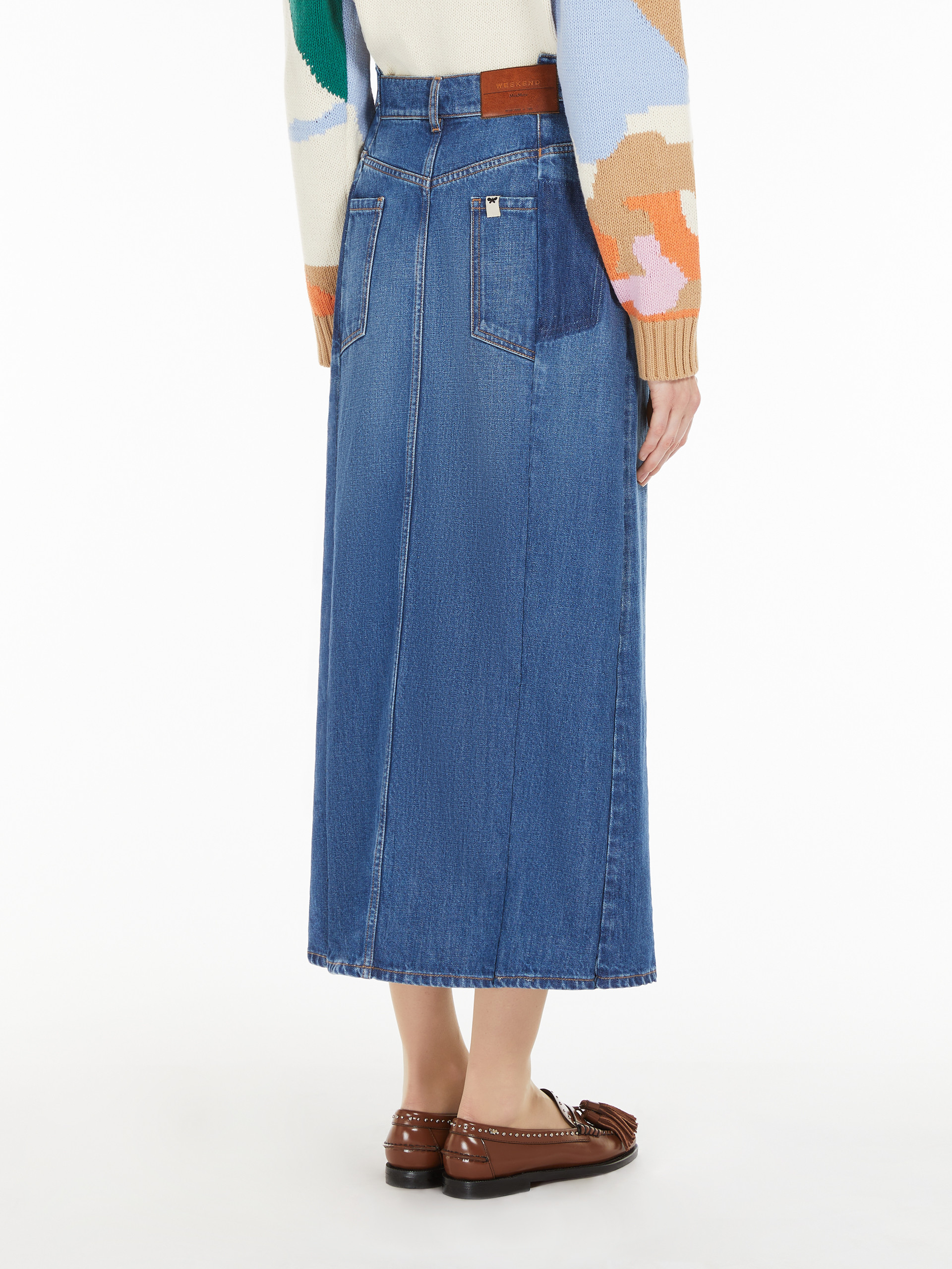 Gesso Skirt, Medium Blue - Billede 4
