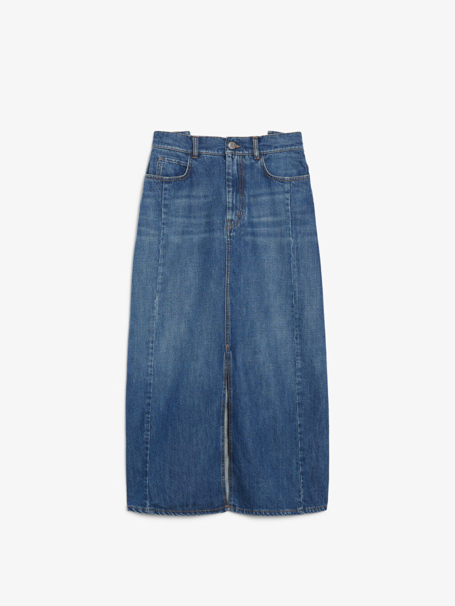 Gesso Skirt, Medium Blue
