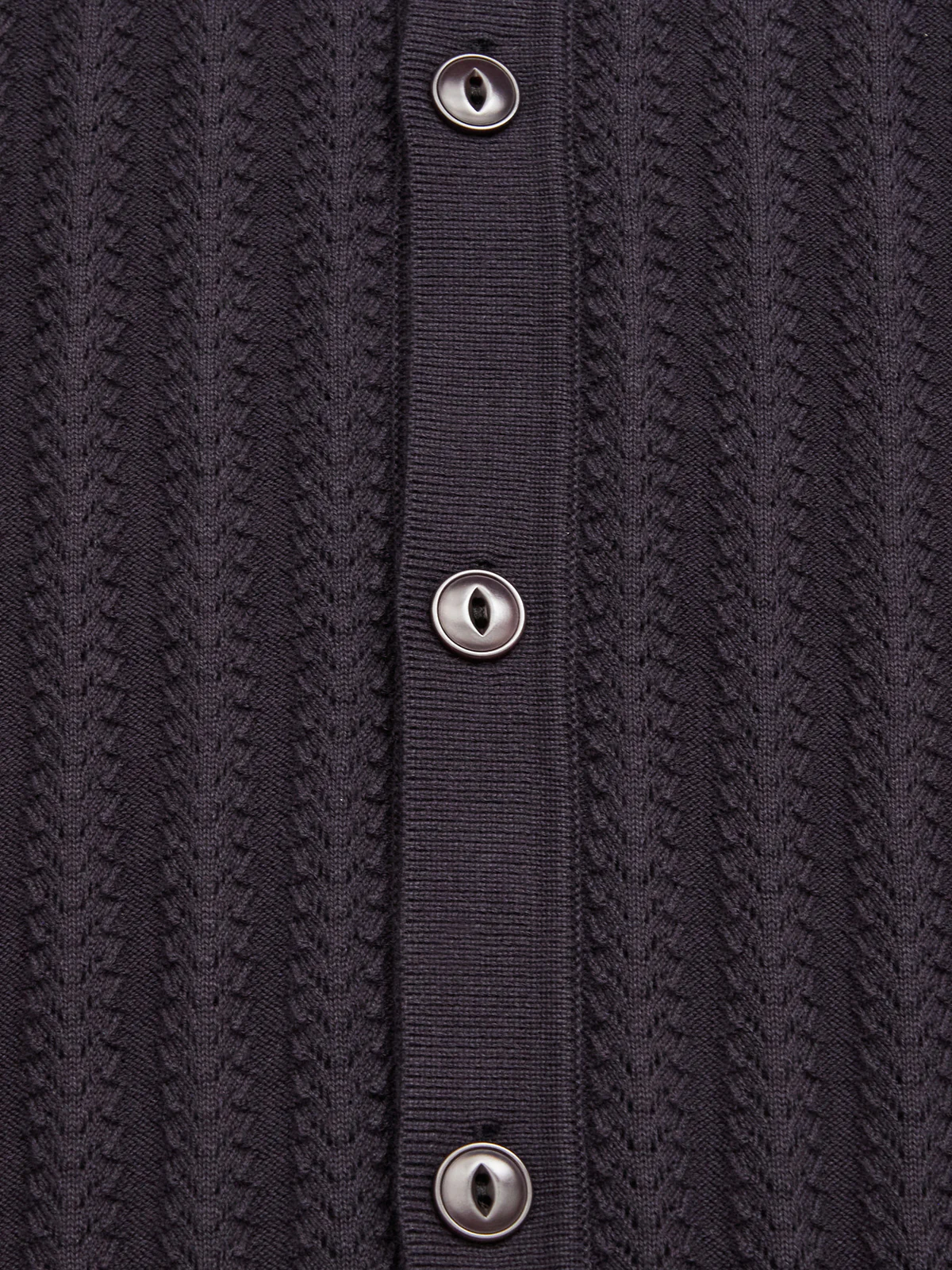 Compra Open Polo Knit, Dark Navy - Billede 6