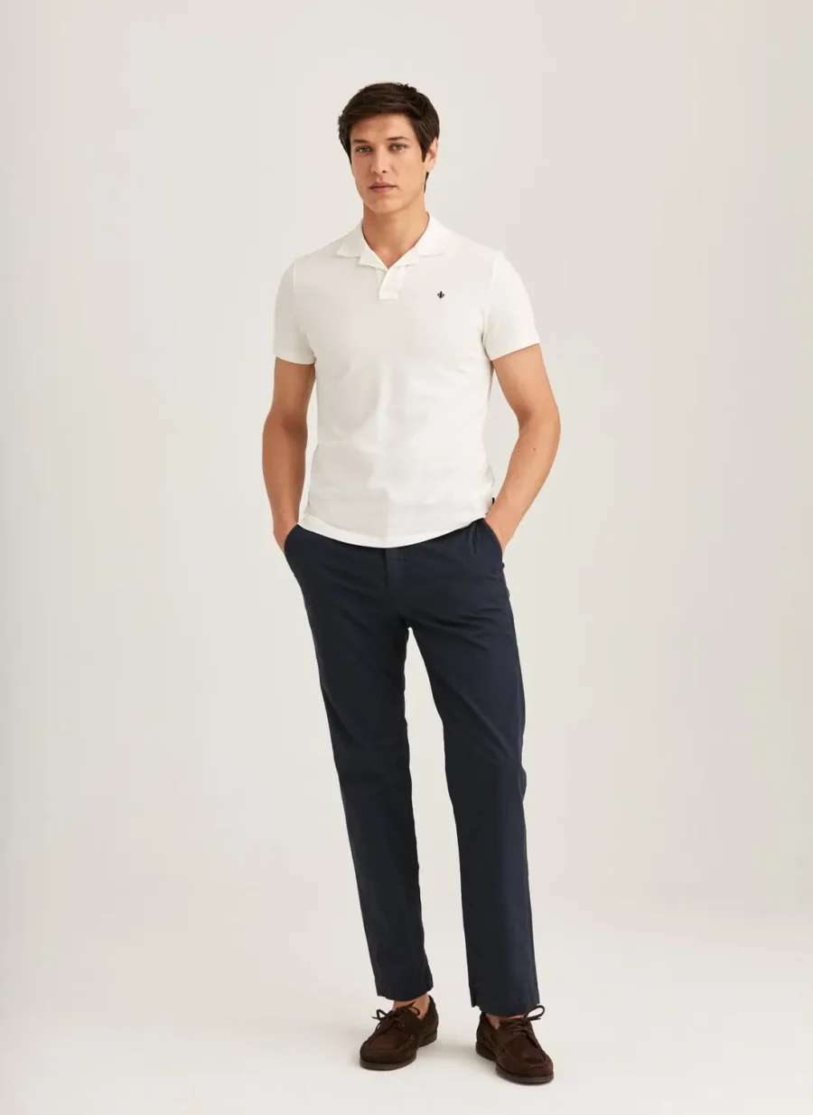 Dylan Piqué Shirt, Off White - Billede 2