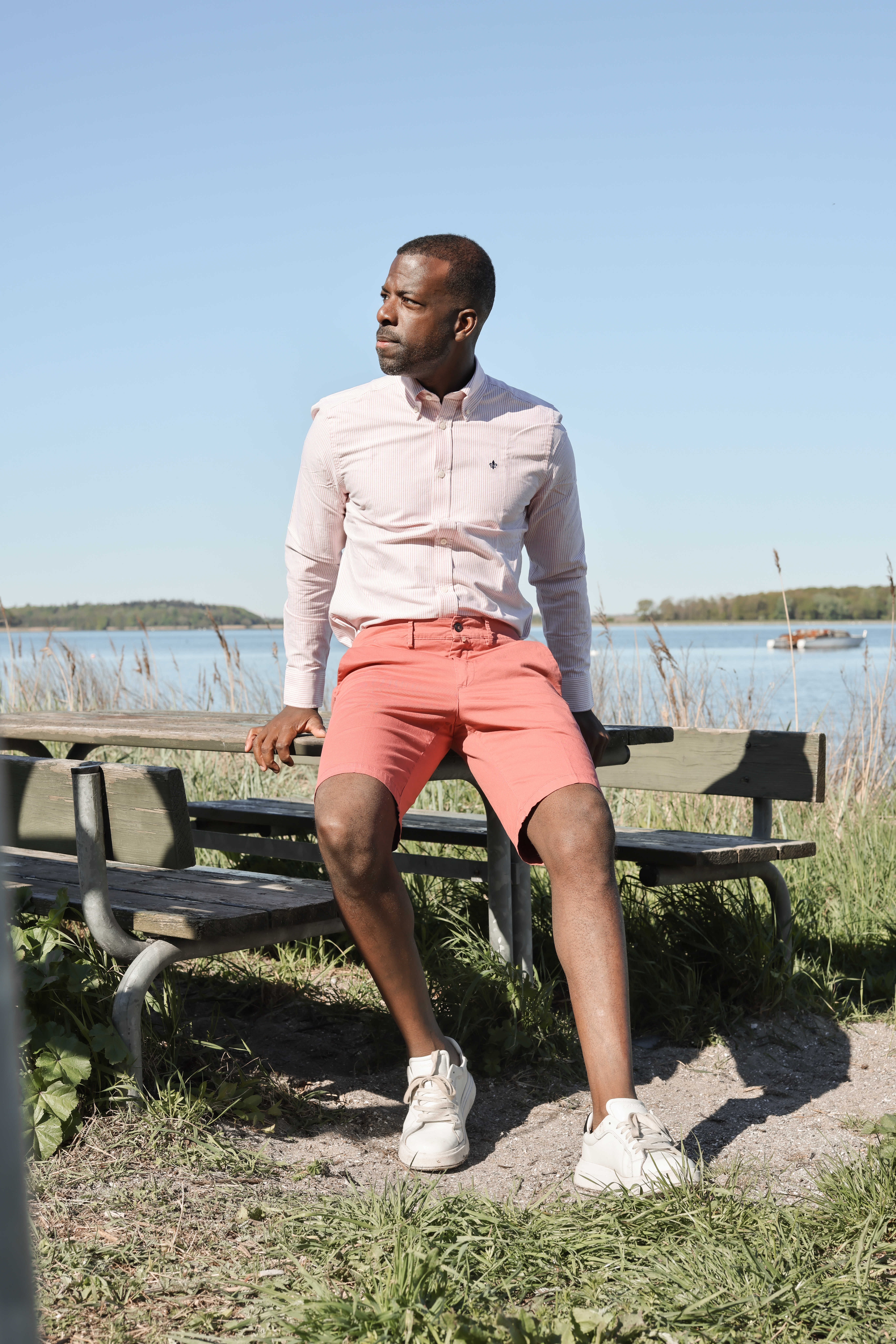 Marco Bermuda Shorts, Burnt Red - Billede 5