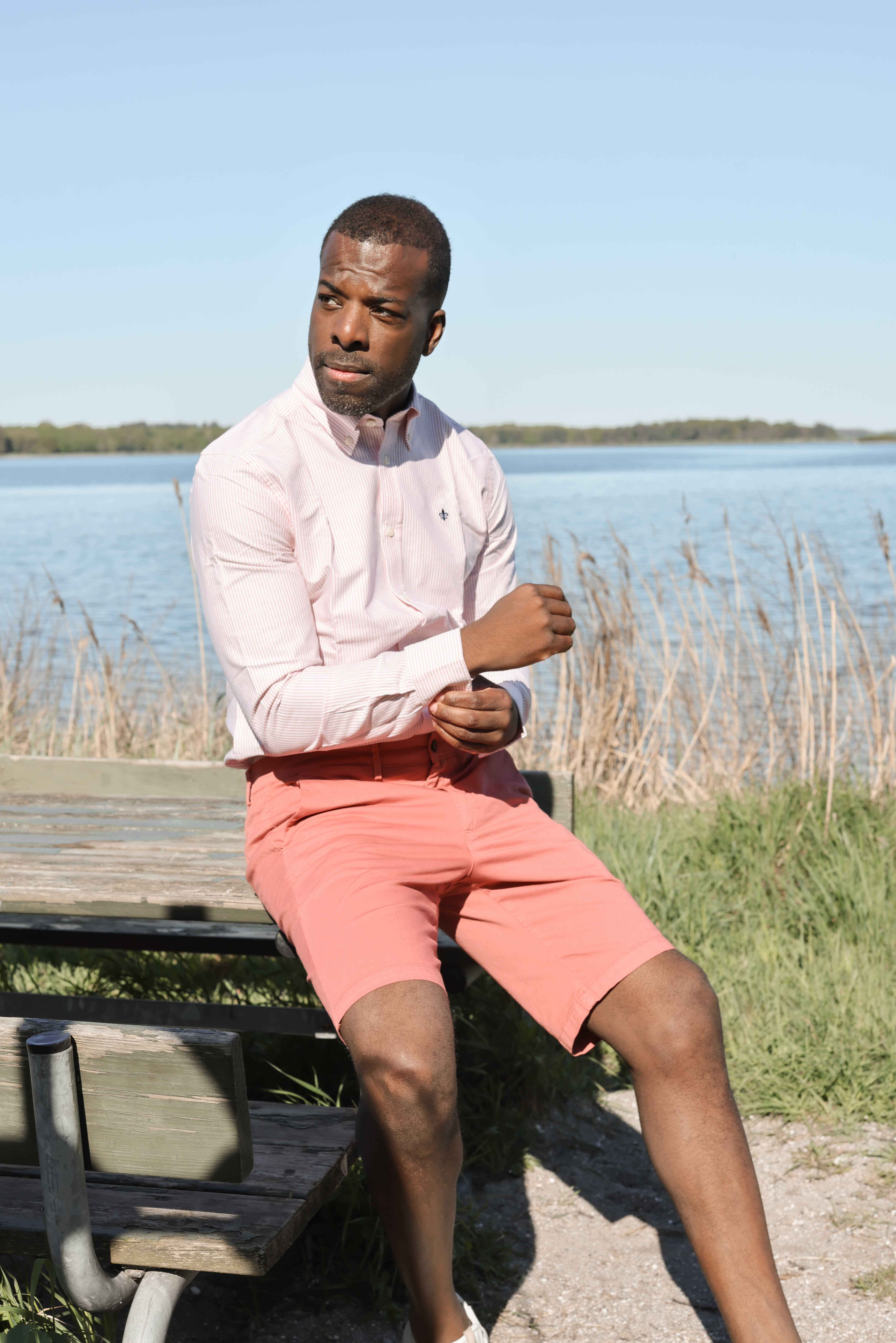 Marco Bermuda Shorts, Burnt Red - Billede 3