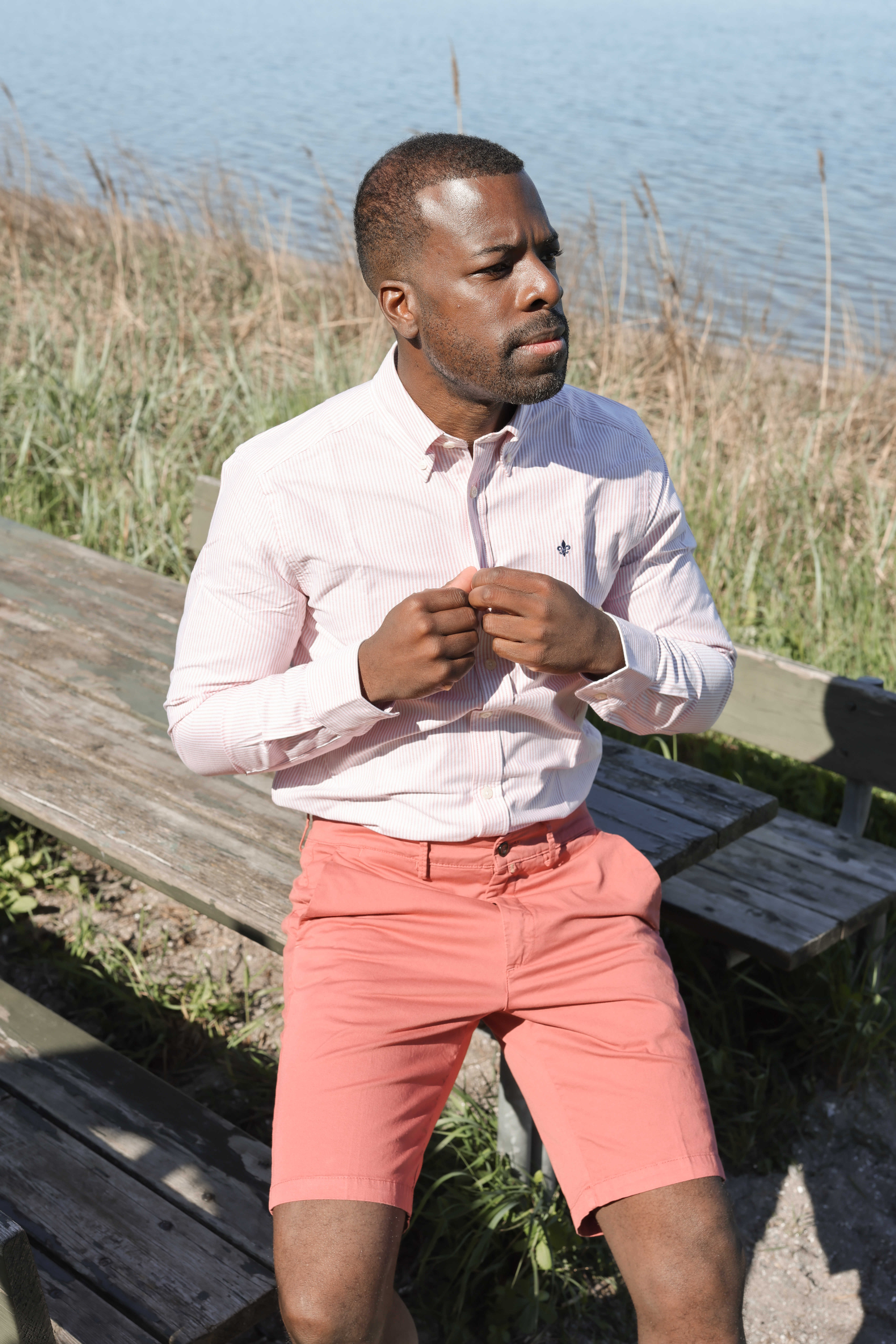 Marco Bermuda Shorts, Burnt Red - Billede 2