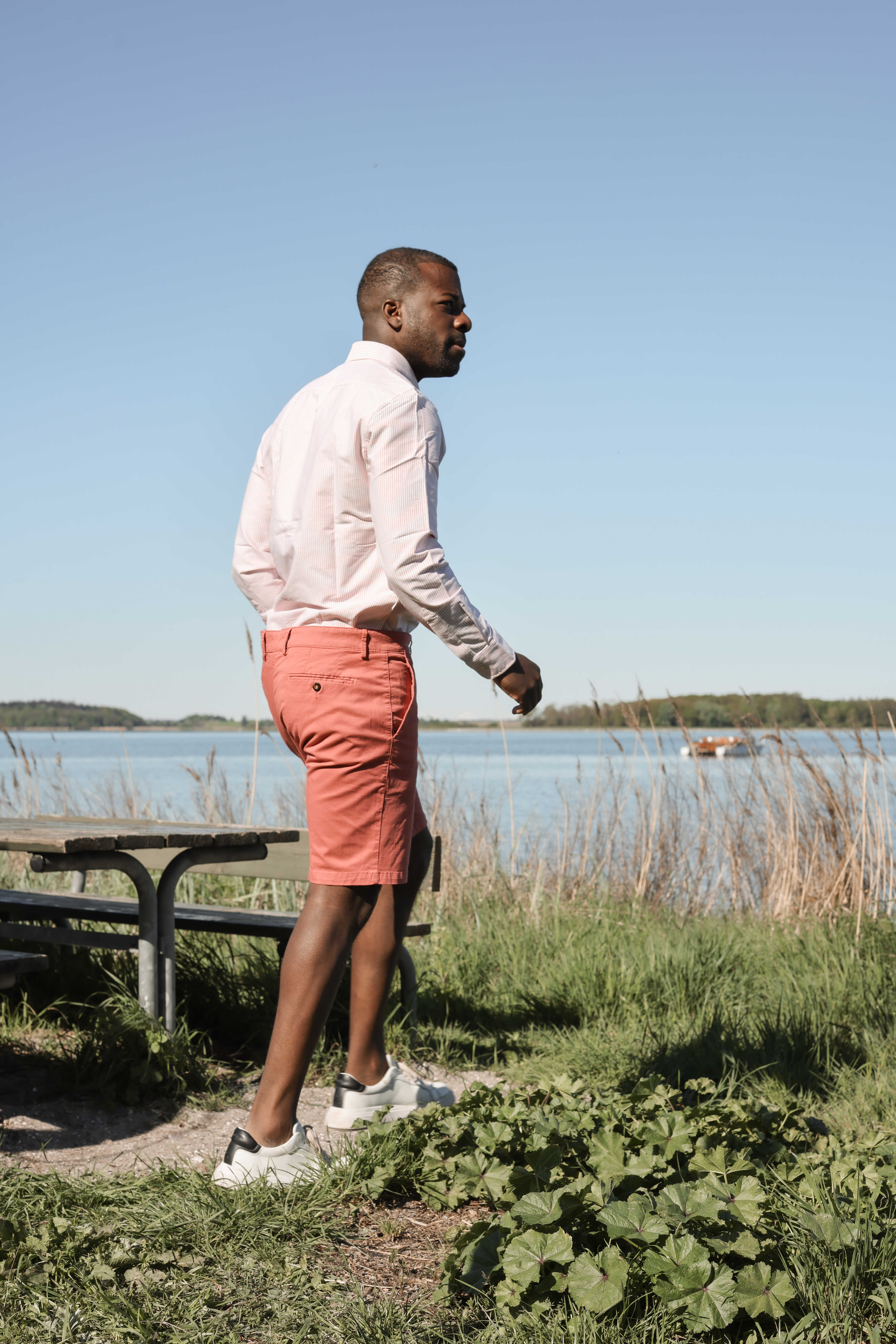 Marco Bermuda Shorts, Burnt Red - Billede 4