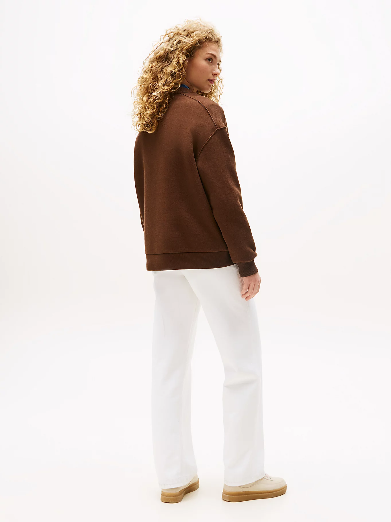 Varsity MDRN Terry Sweatshirt, Legacy Brown - Billede 5