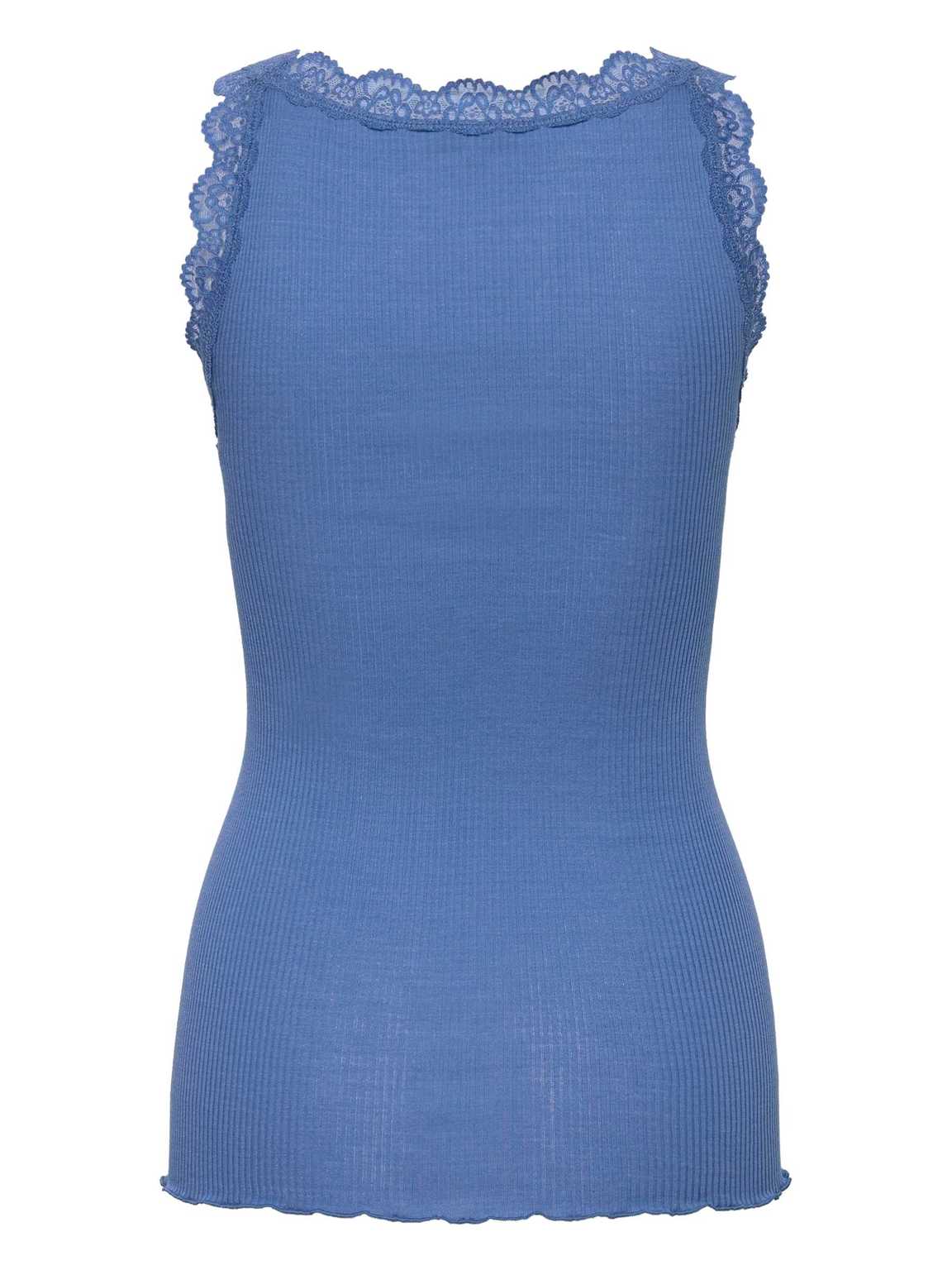 RMWBalta Modal SL U-Neck Top, Saphire Blue - Billede 2