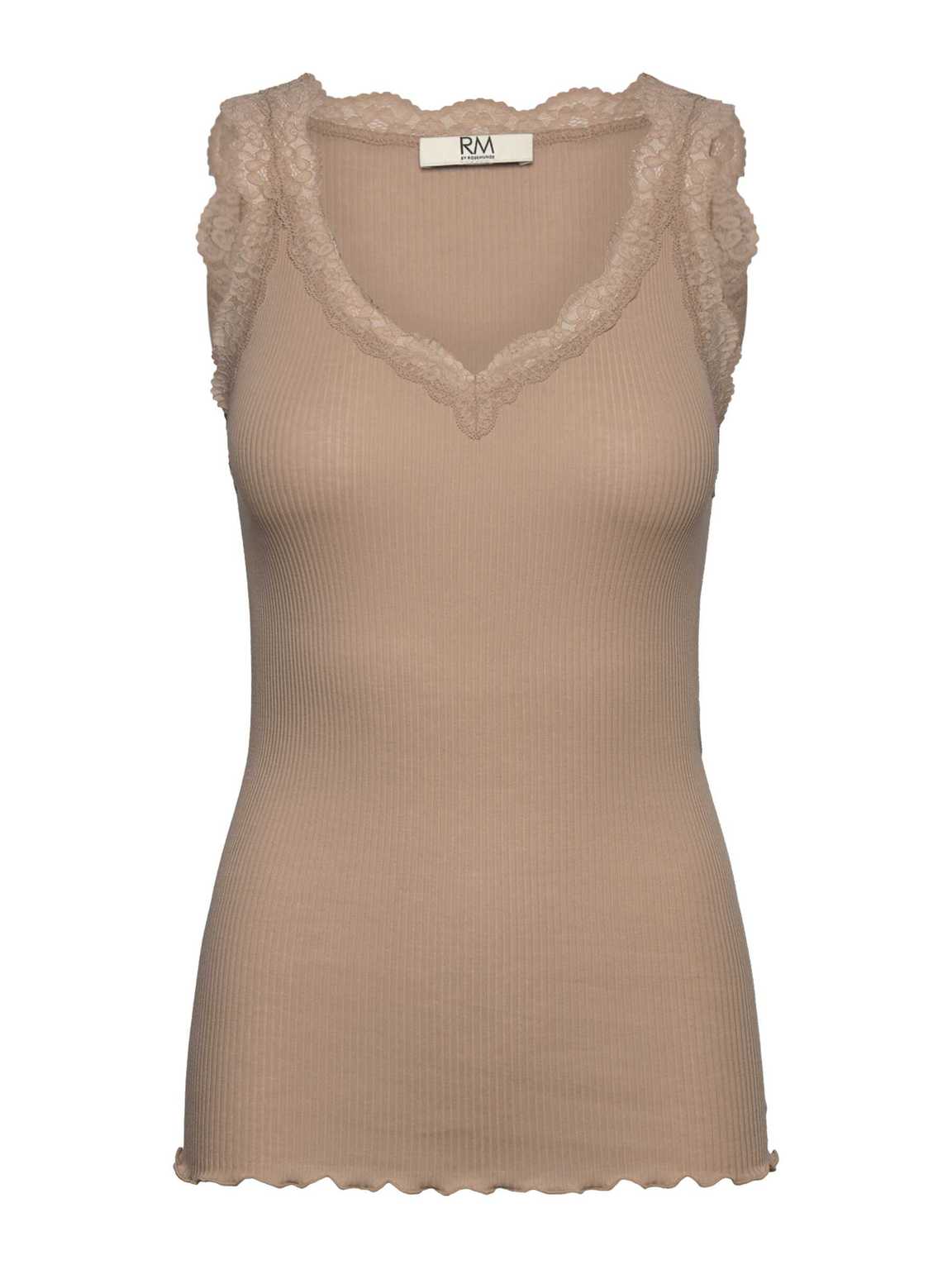 RMWBalta Modal SL V-Neck Top, Silver Mink