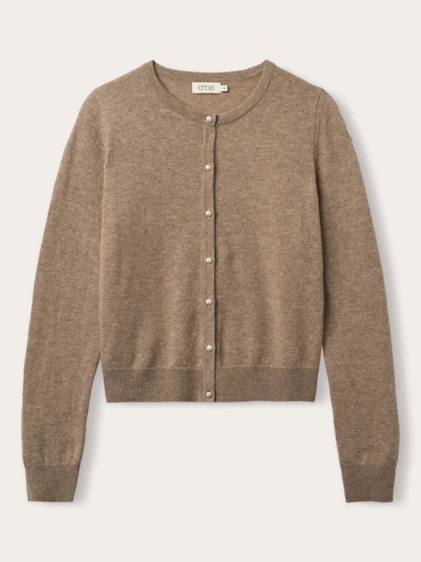Victoria Cardigan, Walnut